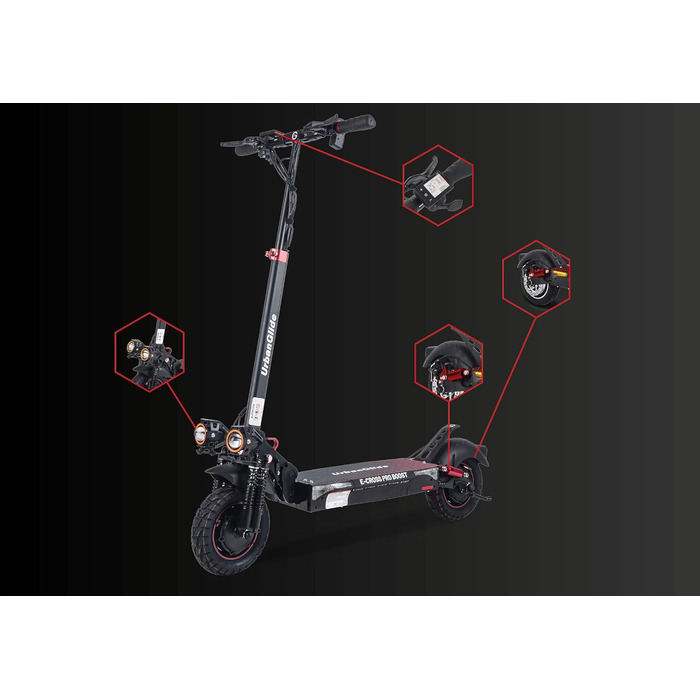 Електросамокат Urban Glide eCross XL — позашляховий, великий розмір