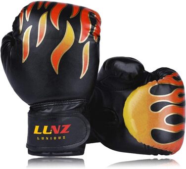 Дитячі боксерські рукавички Luniquz для тренувань, 4OZ 6OZ 8OZ, для MMA, Муай-Тай, кікбоксингу та роботи з мішком, для дітей 3-16 років