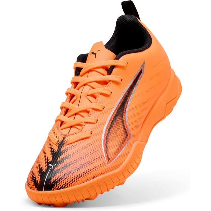 Дитячі футбольні бутси PUMA Ultra 6 Play Tt Jr - Heat Fire (5 UK) - Чорний/Червоний