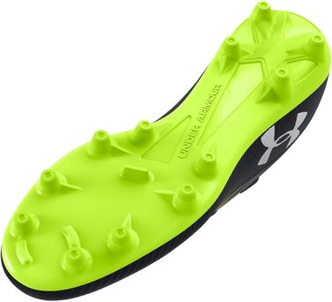 Кросівки-бутси для футболу Under Armour Magnetico Select 4 Jr, чорний, антрацит, білий (32 EU)