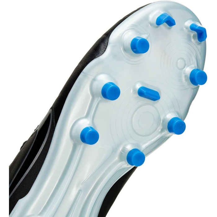 Дитячі футбольні бутси Nike Legend 10 Academy FG/MG - чорний, хромований, синій (35 EU)