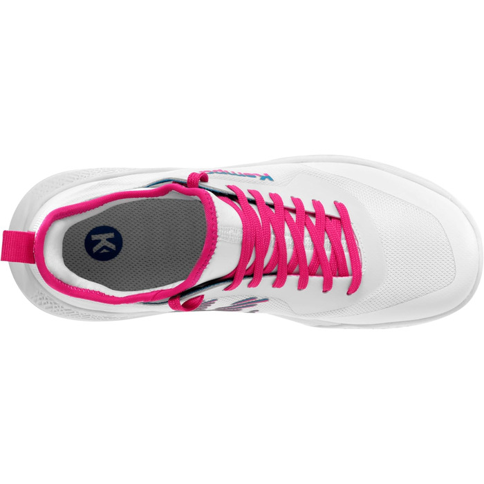 Дитячі гандбольні кросівки Kempa Kourtfly Jr. (35 EU) - блакитно-білі, білий, блакитний, фіолетовий