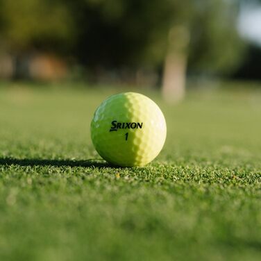 Гольф-м'ячі Srixon Soft Feel 14: преміум якість, стабільний політ, контрольований спін, Tour Yellow/Білий
