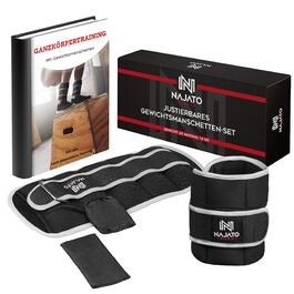 Набір манжет для ніг з регульованими вагами (2 шт.) – 1.6 кг (1 пара)