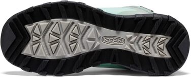 KEEN Wanduro Mid - водонепроникні трекінгові кросівки для дітей (Granite Green Ibis Rose, 30 EU)