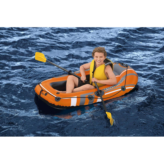 Надувний човен Bestway Kondor 1000, 155x93x30 см, для 1 людини, комплект
