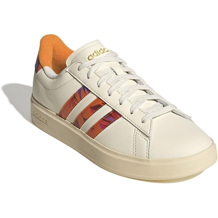 Кросівки жіночі Adidas Grand Court 2.0 Crewht Warvan Goldmt (41 1/3 EU) - білі шкіряні кеди
