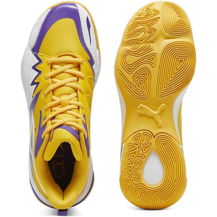 Баскетбольне взуття PUMA Genetics Unisex (27.5 см, жовтий)
