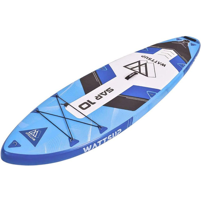 Надувна SUP-дошка Wattsup SAR 10 Combo 305x81x15 см з каяк-сидінням і подвійним веслом, комплект для сапбордингу