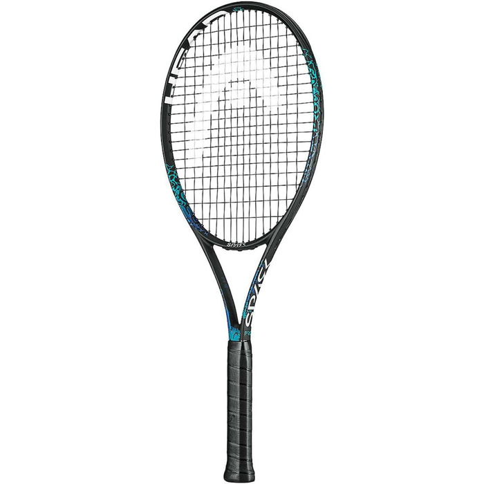 Тенісна ракетка HEAD MX Spark Pro для дорослих, розмір ручки 2, чорна