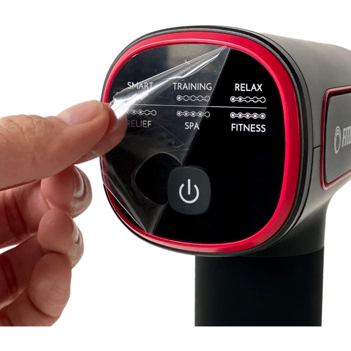 Масажний пістолет Fitleap Pro з 6 насадками та 6 режимами, 3200 об/хв, USB-C, для масажу м'язів шиї, спини, плечей і ніг
