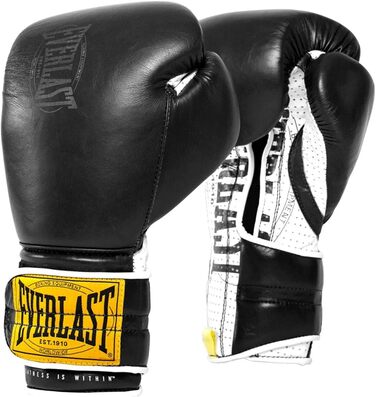 Боксерські рукавички Everlast 1910 Sparring 14oz чорні, унісекс, для тренувань