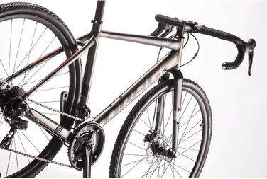 Чоловічий гравійний велосипед Airtracks 28 дюймів STERRATO 3.0 Bike 2 x 8 швидкісний Shimano Claris RD-R2000 8-швидкісний - висота рами 49 см, 52 см і 5 5см - Модель 2024 (55см (для зросту 175-188см))