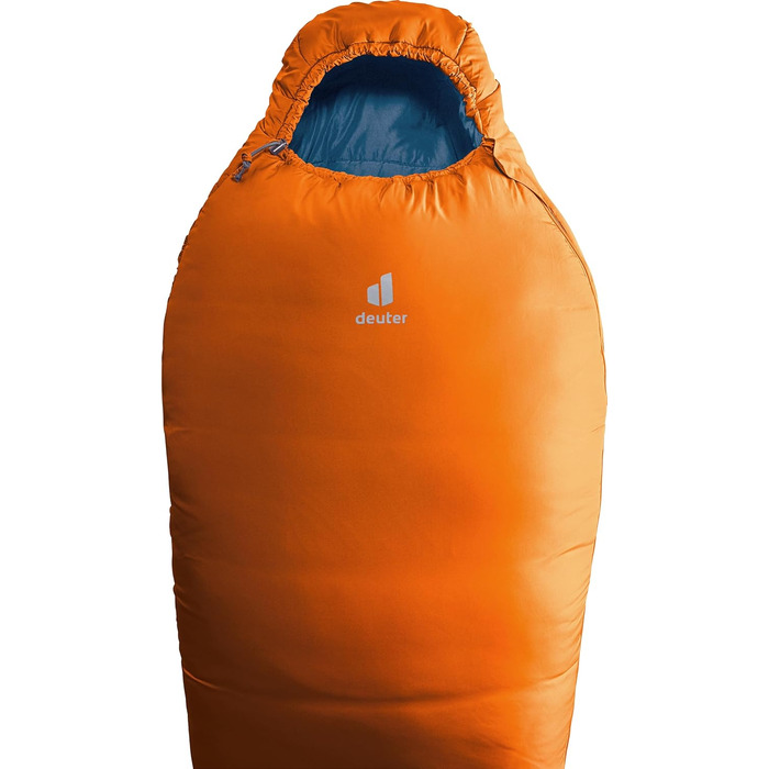 Спальний мішок Deuter Orbit -5° EL (Extra Long) - Колір Chestnut-Ink, ліва блискавка