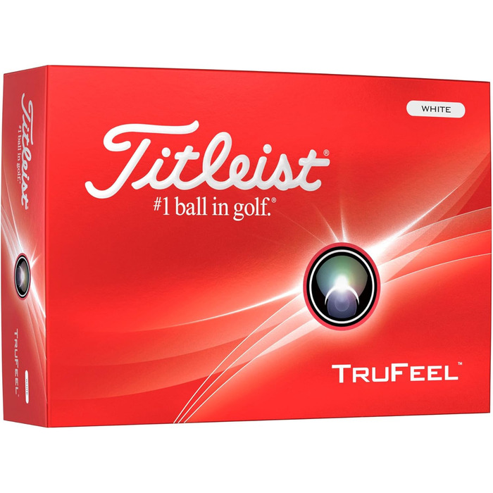 М'ячі для гольфу Titleist TruFeel, 12 шт., преміум якість
