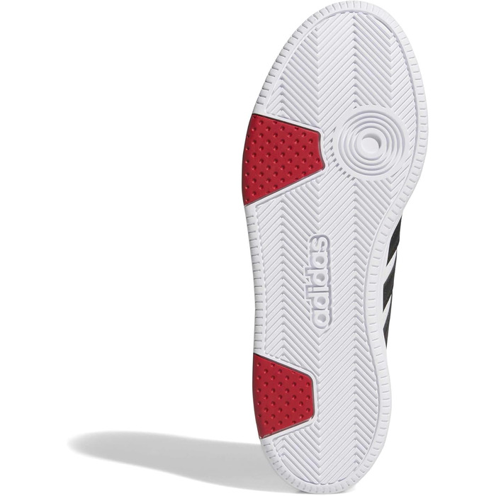 Чоловічі кросівки adidas Hoops Classic (35.5 EU, Cloud White Team Victory Red Core Black)