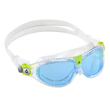 Дитячі плавальні окуляри Aquasphere Seal KID з UV-захистом та антифогом, силіконові, прозоро-блакитні