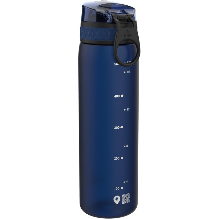 Фляга Ion8 Trinkflasche: витокозахисна, з зручним клапаном, BPA-free, для спорту та подорожей, рожево-морська