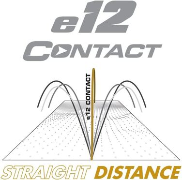 Гольф-м'ячі Bridgestone e12 Contact 2023, білі, 12 шт.