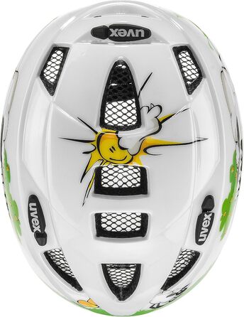 Дитячий велосипедний шолом uvex Kid 2 cc, легкий, регульований, з можливістю встановлення LED-світла