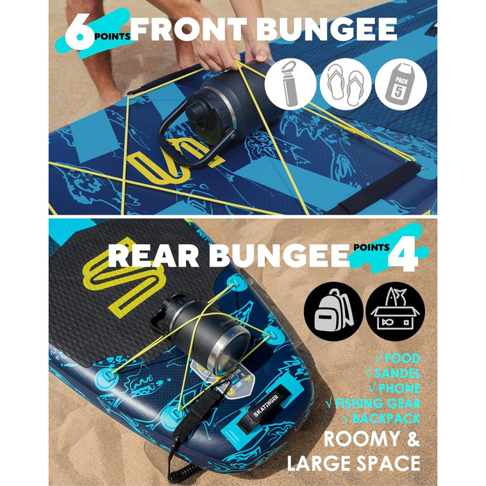 Надувний SUP Skateinger 11'6