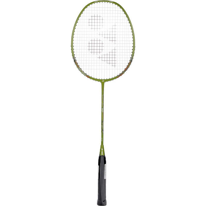 Бадмінтонна ракетка YONEX Nanoray 72, легка, золота, 5U G4, нанометрична технологія, X-FULLERENE, аеродинамічна ізометрична форма, Solid Feel Core, інтегроване T-з'єднання, розроблено в Японії, вироблено в Китаї