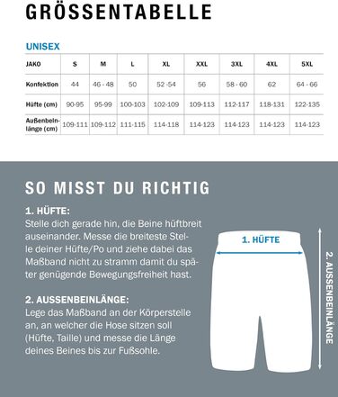 Шорти спортивні чоловічі JAKO Copetition 2.0 (152, чорний/неоновий жовтий)