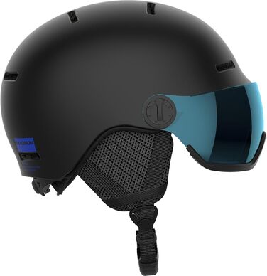 Дитячий лижний шолом Salomon Orka Visor для сноуборду, інтегрований візор, легкий, комфортний, регульований розмір