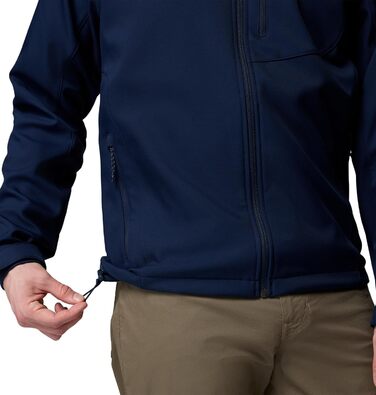 Чоловіча софтшелл куртка Columbia Cascade Ridge III, темно-синя (Collegiate Navy), розмір XXL