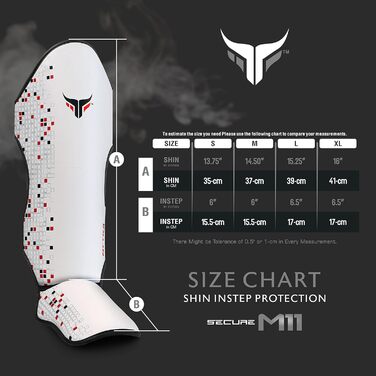 Mytra Fusion M-11 захист гомілки та стопи для муай-тай, кікбоксингу та MMA, преміум якість, легкі та міцні щитки для тренувань з єдиноборств