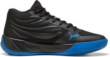 Кросівки баскетбольні PUMA Court Pro для чоловіків, біло-чорні (44.5 EU, Black Team Royal)