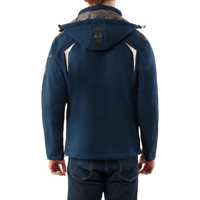 Softshell куртка Geographical Norway Tangata Herren, червона (S) – функціональне outdoor одяг