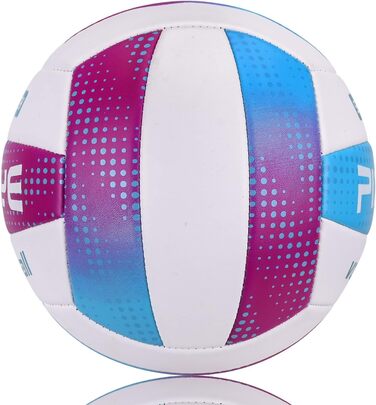 Волейбольні м'ячі PIXUYE, розмір 5, м'які для пляжу, дітей та дорослих, для ігор та тренувань в залі та на вулиці, фіолетовий колір