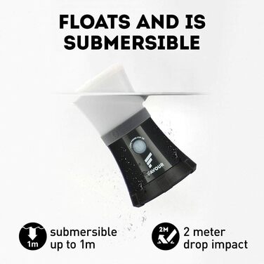 LED кемпінговий ліхтарик IPX7, водонепроникний, плавучий, ударостійкий, портативний, на батарейках, 4 режими освітлення (вкл. SOS), вбудований карабін, легкий та компактний (акумуляторний)