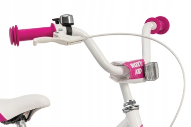 Дитячий велосипед INDIANA Roxy Kid 16 дюймів для дівчинки, Білий