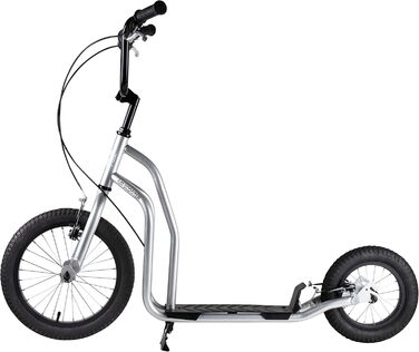 Самокат STIGA Air Scooter для міста, сталевий каркас, ручне гальмо, алюмінієві диски, регульований кермо, для дітей від 7 років, вантажопідйомність 100 кг