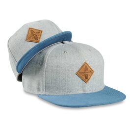 Набір бейсболок Soulbuddy для батька та сина (2 шт) — сімейна кепка Snapback для чоловіків та дітей, сіро-блакитний колір