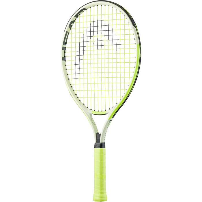 Дитяча тенісна ракетка HEAD Extreme Jr. 21 2024, 180г, для дітей 4-6 років, струнована, лайм