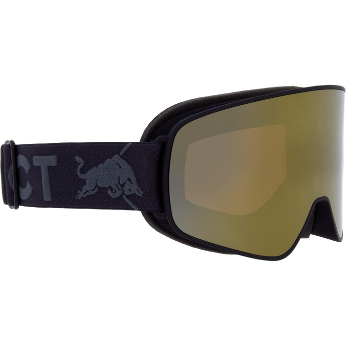 Лижна маска Red Bull Spect Rush унісекс, чорна, розмір M