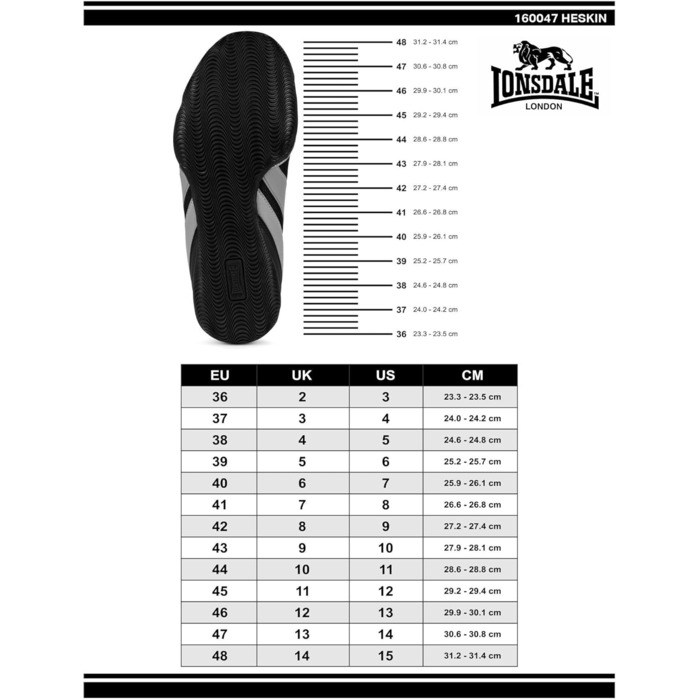 Боксерські черевики Lonsdale Heskin, 43 EU, білий/червоний