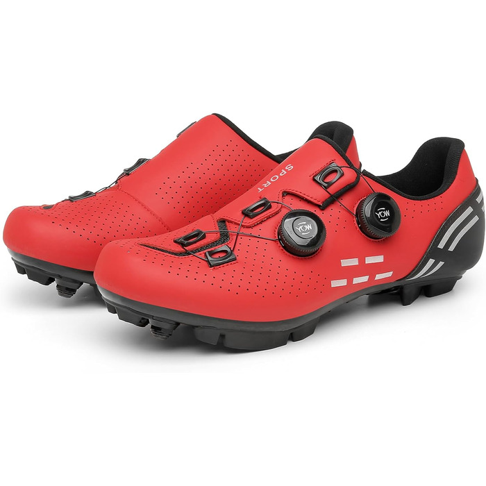 NGARY Велосипедні кросівки MTB для гірського велосипеда, дихаючі кросівки для катання, сумісні з SP 2 болтами, з клітами, для активного відпочинку (38 EU, A)