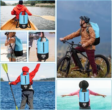 Водонепроникна сумка Elthmpr Dry Bag 20L: містка та надійна для водних видів спорту