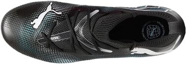 Жіночі футбольні бутси PUMA Future 7 Match для жорсткого та штучного покриття, шнурівка, чорно-рожевий, розмір 37 EU