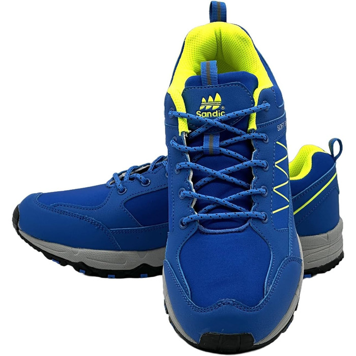 Чоловічі та жіночі трекінгові черевики Softshell для хайкінгу та трейлраннінгу (42 EU, Королівський зелений)