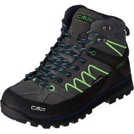Чоловічі трекінгові черевики CMP Moon Mid Wp, сірий/зелений, 45 EU