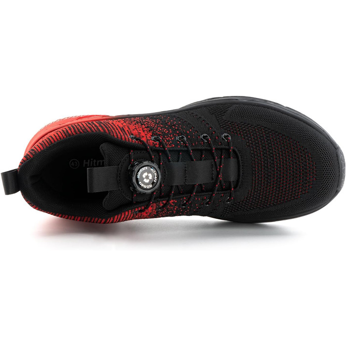 Кросівки Hitmars для чоловіків та жінок: спортивні, для бігу, повсякденні, легкі, дихаючі, чорні, розміри EU 36-47 (J33 Red, 41 EU)