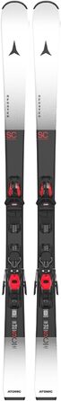 Лижі ATOMIC REDSTER SC для жінок та чоловіків | Високоякісні лижі з технологією TI Stabilizer | Densolite Core, білий/чорний, 154 см