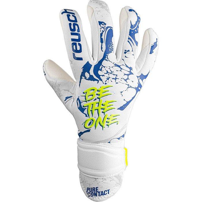 Воротарські рукавички Reusch Pure Contact Silver Junior для дітей, з відмінним зчепленням і внутрішнім швом, унісекс