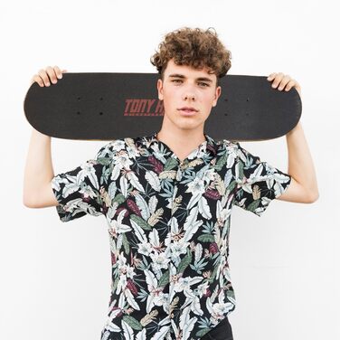 Скейтборд Tony Hawk 78.7 см Signature Series 1 - Професійний, 9-шарове аhornяне дек, з про-траками та повним гріптейпом для будь-якого рівня