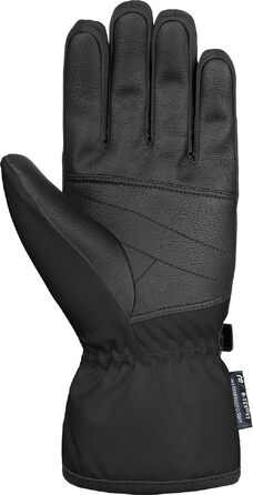 Жіночі зимові рукавички Reusch: теплі та водонепроникні, Softshell, чорні, розмір 8